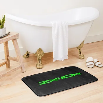ZX-10R странична емблема по поръчка дизайн реплика зелен пълнеж баня мат тоалетна килим килими за баня без хлъзгане вана мат