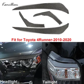 4 бр. Автомобилни предни фарове за вежди Задни задни светлини за Toyota 4Runner 2010 2011 2012 2013-2020 Екстериорни аксесоари