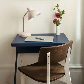 Novogratz Regal Laptop Couch Desk & Accent Table, синьо