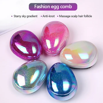 5 цвята бебешка грижа яйце кръгла коса гребен меки стилизиращи инструменти четки за коса опазване на околната среда безопасност с високи изисквания