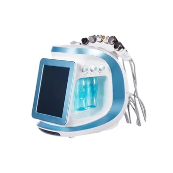 Smart Ice BlueII 8 в 1 Аква грижа за кожата Пилинг за лице RF BIO кислород струя вода кожата скрубер диамант микродермабразио машина