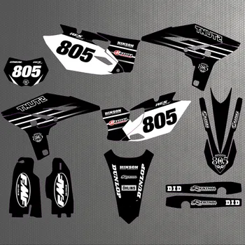 WRF 450 2015-2012 Мотоциклет 3M Graphics DECALS Фонове СТИКЕРИ комплекти за YAMAHA WR450F WRF450 2012 2013 2014 2015 WR 450F