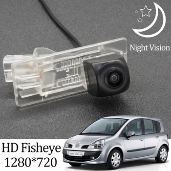 Owtosin HD 1280 * 720 Fisheye камера за задно виждане за Renault Modus / Grand Modus 2004-2012 Аксесоари за монитори за заден ход при паркиране на автомобили