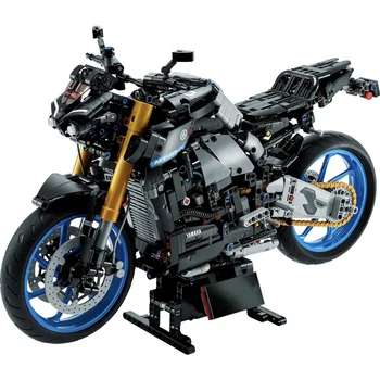 Технически мотоциклет Moc 42159 1478Pcs Yamahas MT-10 SP тухли строителни блокове играчки за деца момче коледен рожден ден подаръци