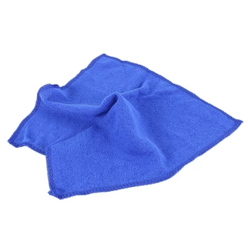 80Pcs абсорбиращ микрофибър кърпа кола дома кухня измиване чиста кърпа за пране синьо