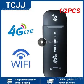 1/2PCS LTE безжичен USB донгъл мобилен широколентов 150Mbps модем стик SIM карта безжичен рутер USB 150Mbps модем стик