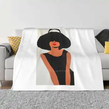 Одри Хепбърн. Супер топли меки одеяла хвърлят на диван / легло / пътуване Одри Хепбърн закуска в класически филм любов филм стил