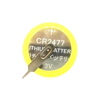 1PCS/LOT CR2477 2477 3V бутон монета клетка литиева батерия запояване батерия добро качество