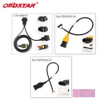 OBDSTAR CAN Директен комплект за COROLLA 4A Без разглобяващ кабел работи с X300 DP PLUS