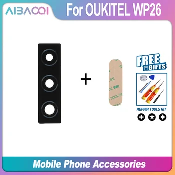 AiBaoQi чисто нов за Oukitel WP26 задна задна камера стъклен обектив екран протектор задна камера ясен защитен филм