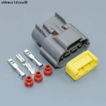 shhworldsea 3 Pin/Way 2.2mm запалителна бобина Plug TPS конектор сензор за Renault Nissan Skyline sr20 rb20 rb25 rb26 6098-0141