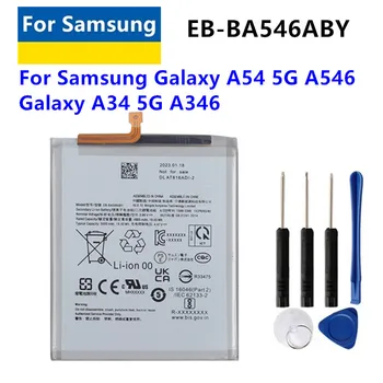4905mAh/5000mAh EB-BA546ABY батерия за Samsung Galaxy A54 5G A546 / Galaxy A34 5G A346 батерии + инструменти