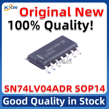 10PCS 100% Нов оригинален SN74LV04ADR SOP14 6-канален 2V до 5.5V инвертор