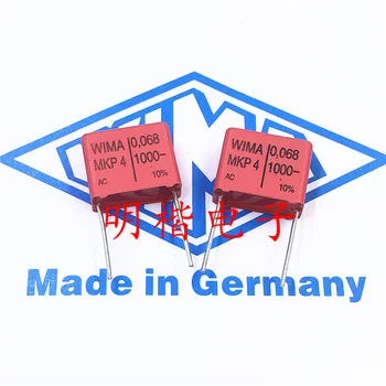 Безплатна доставка 10бр/30бр WIMA Германия кондензатор MKP4 1000V 0.068UF 683 1000V 68NF P = 15mm