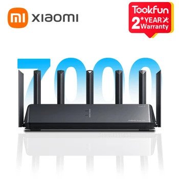 Xiaomi Mi рутер BE7000 Tri-Band WiFi ретранслатор VPN 1GB Mesh USB 3.0 IPTV 4 x 2.5G Ethernet портове Усилвател на сигнала на модема PPPoE