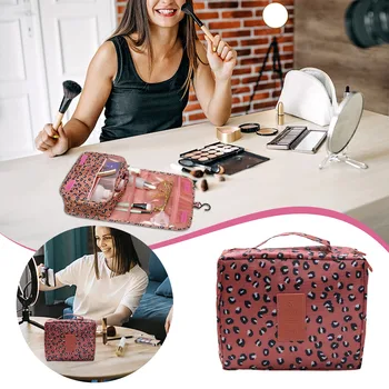 Висяща чанта организатор чанта с кука и дръжка козметична чанта комплект за мъже или жени домашно съхранение