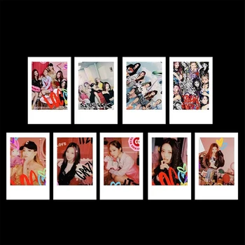 9PCS/Комплект Kpop ITZY Нов албум CRAZY IN LOVE LOMO карти Висококачествен фотоалбум Фото карти за фенове Колекция Фотокартички Подарък
