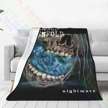 A7X Avenged Sevenfold Nightmare Metal Rock Band Blanket Soft Fashion Sofa Cover Faux Fur Throw Sofa Decorative