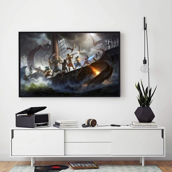 Стълбовете на вечността II Deadfire 2018 Видео игра плакат изкуство печат платно живопис стена картини хол дома декор (без рамка)