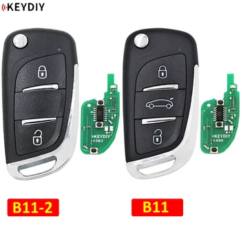 KEYDIY 2/3 бутон B11-2 B11 DS стил B серия универсален KD дистанционно управление кола ключодържател за KD-X2 KD900 KD900 + мини KD URG200