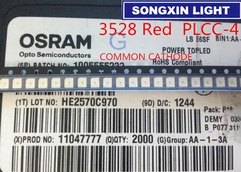 LSE6SF-V2BA-1-1 LS E6SF-V2BA-1-1 3528 червен PLCC-4 Обикновен катод Супер ярки LED задни светлини SMD Нов оригинал