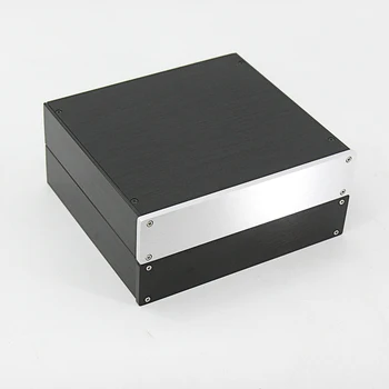 Пълно алуминиево шаси 2104 PSU Case Amplifier Кутия за слушалки 210 x64 x191MM