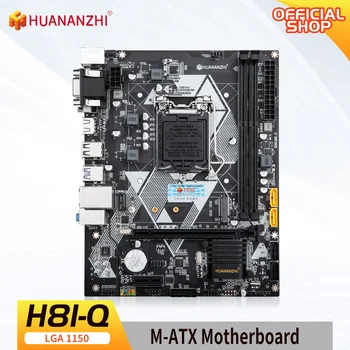 HUANANZHI H81 Q дънна платка M-ATX Intel LGA 1150 i3 i5 i7 E3 DDR3 1333 / 1600MHz 16GB M.2 SATA3 USB3.0 VGA DVI HDMI-съвместим