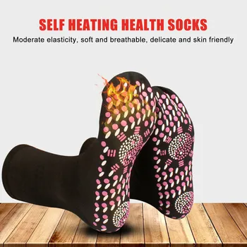 Medium Cuff Самонагряващи се чорапи Абсорбиращи пот антифрикционни чорапи с нанотермален масив за зимно студено време Топли чорапи d88