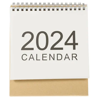 Мини настолни календари Флип календар Календар на стоящото бюро Календар на бюрото месечно Планировчик Аксесоари за бюро Декор за офис