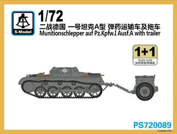 S-модел 1/72 PS720089 Munitionschlepper Auf Pz.kpfw.I Ausf.A w/Ремарке (1+1)