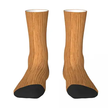 Wood 5 Чорапи луксозни чорапи готини чорапи футбол чорапи смешен подарък Мъжки чорапи Дамски