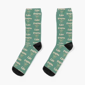 Външни банки Pogue Life (Алтернативен) Чорапи спортни чорапи Коледа глезена футбол Дамски чорапи Мъжки