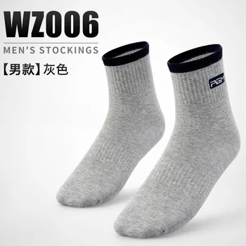 PGM Мъжки голф чорапи Памучни дишащи пот-абсорбиращи пролетта Есен Бизнес тенис Бейзболни чорапи Спортна мода WZ006