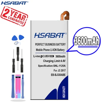 Ново пристигане [ HSABAT ] 3600mAh EB-BJ330ABE Резервна батерия за Samsung GALAXY J3 2017 SM-J330 J3300 2017 издание