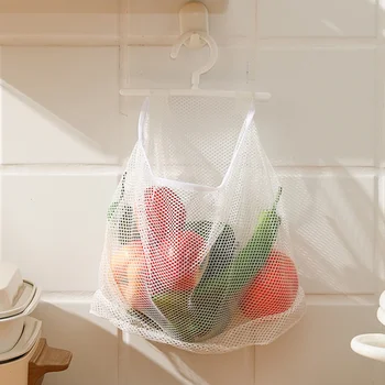 Mesh висящи чанти за пране Домакински тоалетни принадлежности организатор полиестер съхранение