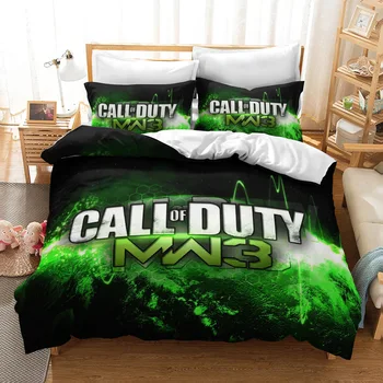 Call of Duty Warzone спално бельо Single Twin Full Queen King Size Game Bed Set Aldult Kid Bedroom Duvetcover Sets 3D Print 011