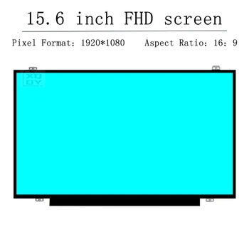 FHD LCD IPS Non-Touch за Lenovo ThinkPad T580 LP156WFC-SPDB 02DD009 матричен дисплей екран 60Hz 30pins 1920X1080