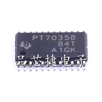 10pcs / лот TPS70358PWPR маркировка PT70358 HTSSOP-24 1A, двуканален регулатор на напрежението с ултра ниско отпадане с мощност Добро & Активиране