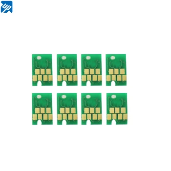 8Pcs касета с мастило Чип нулиращ се чип За широкоформатни принтери Epson Stylus Pro 4800 T5651 - T5659 еднократни чипове