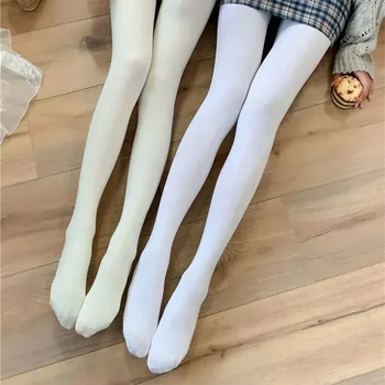 Лолита стил Kawaii момиче жени балет чорапогащник танц сладка мода чорапогащи чорапи найлон за бял японски