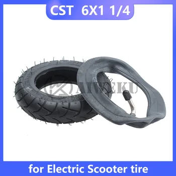 CST гума 6 инчова гума за електронни велосипеди 6X1 1/4Външна гума 6x1 1/4 вътрешна тръба електрически скутер 6x1 1/4 пневматична гума