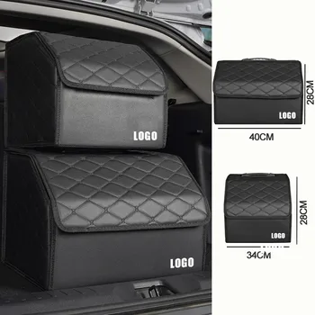 Car Trunk Организатор Box Автоматично съхранение чанта Инструменти за подреждане За KIA Sportage Rio Ceed Picanto K5 K9 Каденца Седона Соренто