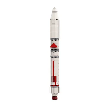 177PCS MOC 1:110 Epsilon ракета модел Япония космическа ракета строителни блокове градивен блок образователни играчки за дете