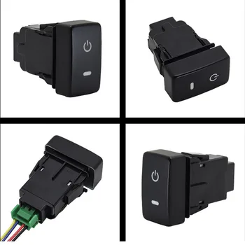 1PC BSM DRL LED Отопление Задно виждане Паркинг радарно захранване Кормилно управление Sheel Switch Button за Honda CR-V CRV 07-16