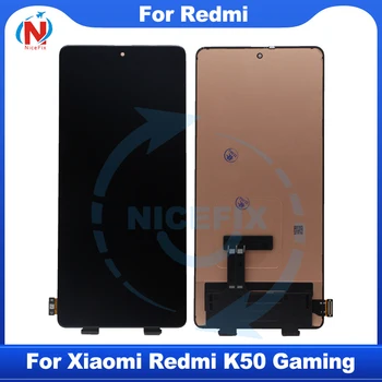 За Xiaomi Redmi K50 Gaming LCD дисплей сензорен екран дигитайзер събрание K50G заместители екран K50 Gaming Edition LCD