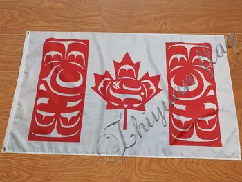 Custom 3'x5' Канада произведения на изкуството Открит флаг с всеки спортен фен хоби банер флаг 90x150cm