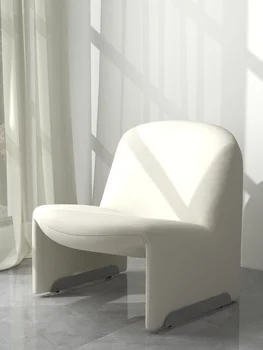 Nordic дизайнерски мебели FRP абстрактни линии със специална форма S-образен стол модерен минималистичен хол мързелив диван