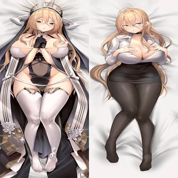 Body Pillow Case Cartoon Sexy Girl Double-Sided Print Long Pillow Cover Smooth Soft Sexy Beauty Cartoon аниме Equal Pillowcase