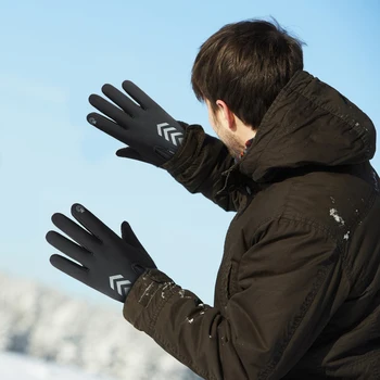 Унисекс термични ски ръкавици Водоустойчиви зимни топли ръкавици Акумулаторни ръкавици със сензорен екран USB отопляеми ръкавици Спортни ръкавици на открито