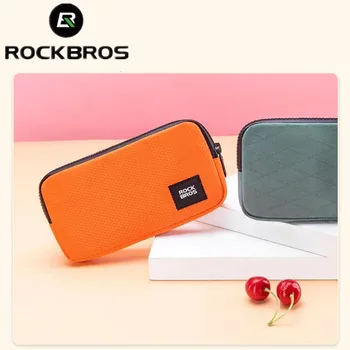 ROCKBROS Универсални телефонни чанти Защитен калъф за телефонна чанта за iPhone Huawei Samsung Колоездене Чанти за инструменти за съхранение